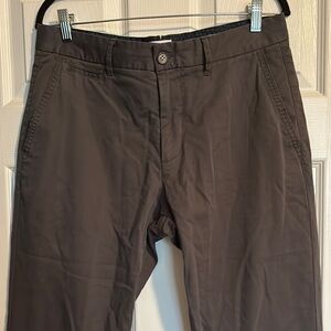 Perk 2.0 Chino men’s dark gray slim stretch chino pants size 34
